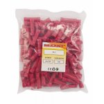 СОЕДИНИТЕЛЬНАЯ ГИЛЬЗА изолированная  L-32 мм 6-10мм² (ГСИ 10 / ГСИ 6,0-10,0 / BV 8) красный  REXANT