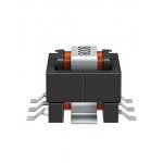 B82801C2245A200, трасформатор тока 40 A, 1:200, EF12.6