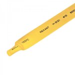 Термоусадка  10,0 / 5,0 мм, желтая (упак. 50 шт. по 1 м)  REXANT