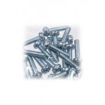 Винт с полуцилиндрической головкой М4х16 DIN 7985, сталь С1008, шлиц PHILLIPS №2, 25 шт.