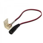 Коннектор питания с джеком для одноцветных светодиодных лент шириной 10мм