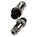 1-561-3, разъем MIC-16 3 Pin, "гнездо", металл на кабель