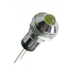 L-610Y, Светодиод с держателем желтый D=10мм M8