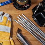 Припой пруток ПОС-30 REXANT, Ø8 мм, L=400 мм, 200±10 г, (олово 30%, свинец 70%)