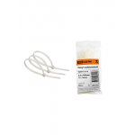 SQ0515-0114, Хомут 2,5х180мм нейлон (белый) (100шт)