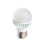 ECOLA GLOBE LED PREMIUM 7WGU45, Лампа св.диод. Е14 2700К 220Vшар 81x45