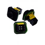 1-1703808-1, Conn Housing PL 4 POS 6mm Crimp ST Panel Mount Automotive Carton