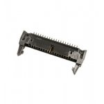 IDCC-40MS(SCM-40), вилка на плату шаг 2.54мм с защелками