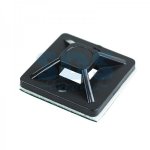 Площадка самоклеящаяся 20 х 20 мм, черная (упак. 10 шт)  REXANT