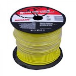Провод ПГВА / ПВАМ 1 х 1.00мм², (бухта 100м), ЖЕЛТЫЙ  REXANT