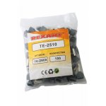 НАКОНЕЧНИК ШТЫРЕВОЙ ВТУЛОЧНЫЙ изолированный   F-10мм 2х2.5мм² (НШВи(2) 2.5-10 / НГи 2,5-10 / TE-2510) серый  REXANT