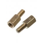 PCHSN- 7, стойка для печатной платы латунная М3 шестигранная (L-KLS8-DBL-M3-E4.7-L07)