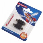 Переходник аудио (2 гнезда RCA - 2 гнезда RCA), бинокль, (1шт.)  REXANT