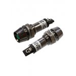 N-XD8-1-B 220V, светодиод с держателем синий 220VAC