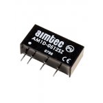 AM1D-0512SZ, DC/DC преобразователь 1Вт вх 5В вых 12В 83мА SIP7 1000В
