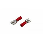 КЛЕММА ПЛОСКАЯ изолированная гнездо - 7.4мм 0.5-1.5мм² (РПи-м 1.5-(6.3) / РПИм 1,25-250 / FDD1.25-250)  REXANT