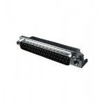 DRB-37MA, вилка D-SUB 37 pin на плату угловая 7.2мм