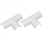 Тройник соединительный для трубы ø 25, серый IP40 (50 шт./уп.) REXANT