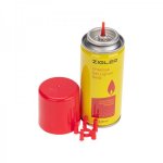 Газ для зажигалок, метал.баллон, 140мл. (8 переходников)