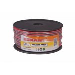 Кабель акустический ШВПМ REXANT 2х0,25 мм², красно-черный, бухта 100 м