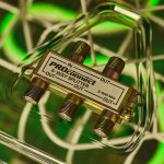 ДЕЛИТЕЛЬ  ТВ  х4  под F разъём   900 ALDA  PROCONNECT