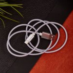 Шнур USB 3. 1 type C (male) - USB 2. 0 (male) в тканевой оплетке 1M черный REXANT