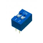 L-KLS7-DS-02-B-00, DIP переключатель 2 поз. (аналог SWD 1-2 ВДМ 1-2)
