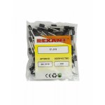 НАКОНЕЧНИК ШТЫРЕВОЙ ВТУЛОЧНЫЙ изолированный   F-18мм 1.5мм² (НШВи 1.5-18 / E1518) черный  REXANT