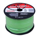 Провод ПГВА / ПВАМ 1 х 0.75мм², (бухта 100м), ЗЕЛЕНЫЙ  REXANT