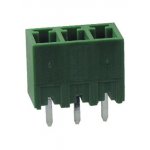 ME040-381M-03P, клеммник разъемный прямой шаг 3 81 мм 3 контакта