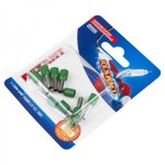 НАКОНЕЧНИК ШТЫРЕВОЙ ВТУЛОЧНЫЙ изолированный   F-12мм 6мм² (НШВи 6.0-12 / Е 6,0-12 / E6012) зеленый  REXANT (в упак. 10шт.)