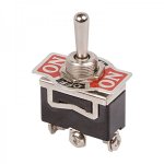 Тумблер 250V 15А (3c) ON-OFF-(ON) однополюсной  (KN-113)  REXANT