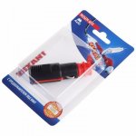 Штекер в прикуриватель с предохранителем под винт, (1шт.)  REXANT