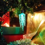 Фигурка подвесная "Сосулька" 10*3 см