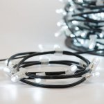 Клип лайт 12В, 100м, шаг 150 мм, 665 LED Белые, с трансформатором