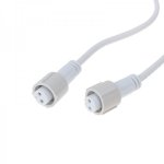 Разветвитель -Y для уличных гирлянд Professional (1 вход, 2 выхода) белый ПВХ