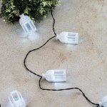 Каскад Lamper Керосиновая Лампа LED 5 м с выносной солнечной панелью 2 м и аккумулятором, IP65, 2 режима работы (мигание и постоянное)