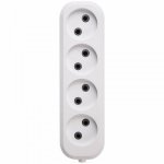 Колодка 4 гнезда без заземления Rexant На экспорт не продавать!!!