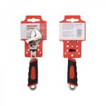 Разводной ключ REXANT 150 мм, двухкомпонентная рукоятка