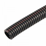 Трубa автомобильная гофрированная ПП ø9,8 мм, разрезная, негорючая (бухта 50 м/уп.)  DKС