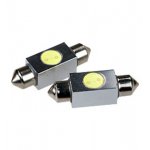 T10*36MM 1W, светодиодная автомобильная лампа 12В T10, белая