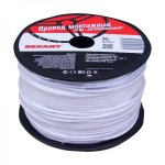 Провод ПГВА / ПВАМ 1 х 0.75мм², (бухта 100м), БЕЛЫЙ  REXANT