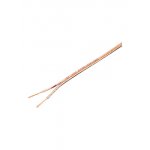 CC-TC2X1.0-30M, акустический кабель, прозрачный, 30 м, бухта