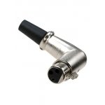FD-2715(14-0521) CANON, гнездо xlr на кабель угловое