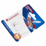 НАКОНЕЧНИК ШТЫРЕВОЙ ВТУЛОЧНЫЙ изолированный   F-8мм 0.5мм² (НШВи 0.5-8 / Е 0,5-8 / E0508) белый  REXANT (в упак. 10шт.)