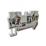 SQ0822-0005, ЗКБ, зажим клеммный безвинтовой 4 мм2 40А серый