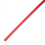 Термоусадка клеевая 24,0 / 8,0 мм, красная (упак. 5 шт. по 1 м)  REXANT