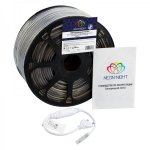 LED лента 220В, 10*7 мм, IP67, SMD 2835, 60 LED/m RGYB (МУЛЬТИ), без устан.набора в комплекте