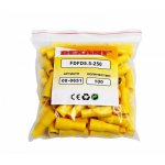 КЛЕММА ПЛОСКАЯ полностью изолированная гнездо - 6.6 мм 4-6мм² (РППи-м 6.0-(6.3) / FDFD5.5-250)  REXANT