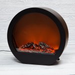 Светодиодный камин «Лаунж» с эффектом живого огня 35,3х12,4х33,7см с адаптером от сети